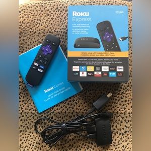 ROKU EXPRESS Streaming Device -never used